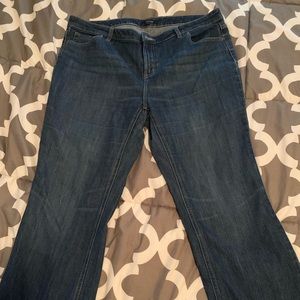 Daisy Fuentes boot cut jeans